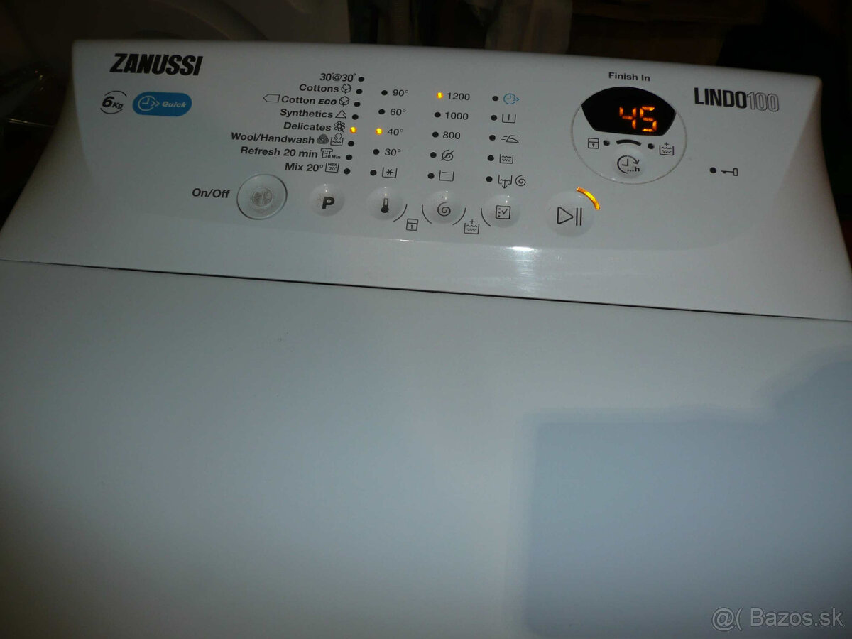 Zanussi ZWQ 61216 WI