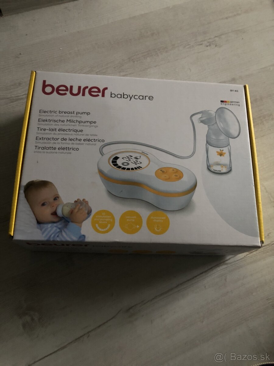 Beurer elektrická odsávačka mlieka