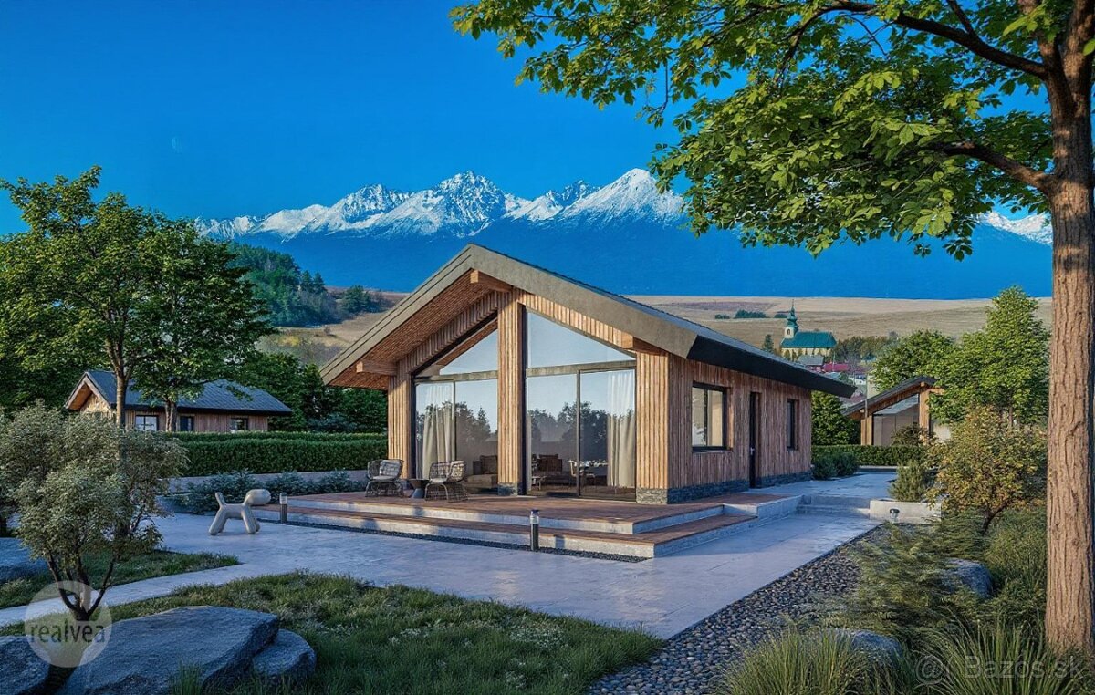 PREDpredaj - bungalov s veľkým pozemkom a výhľadom na Tatry