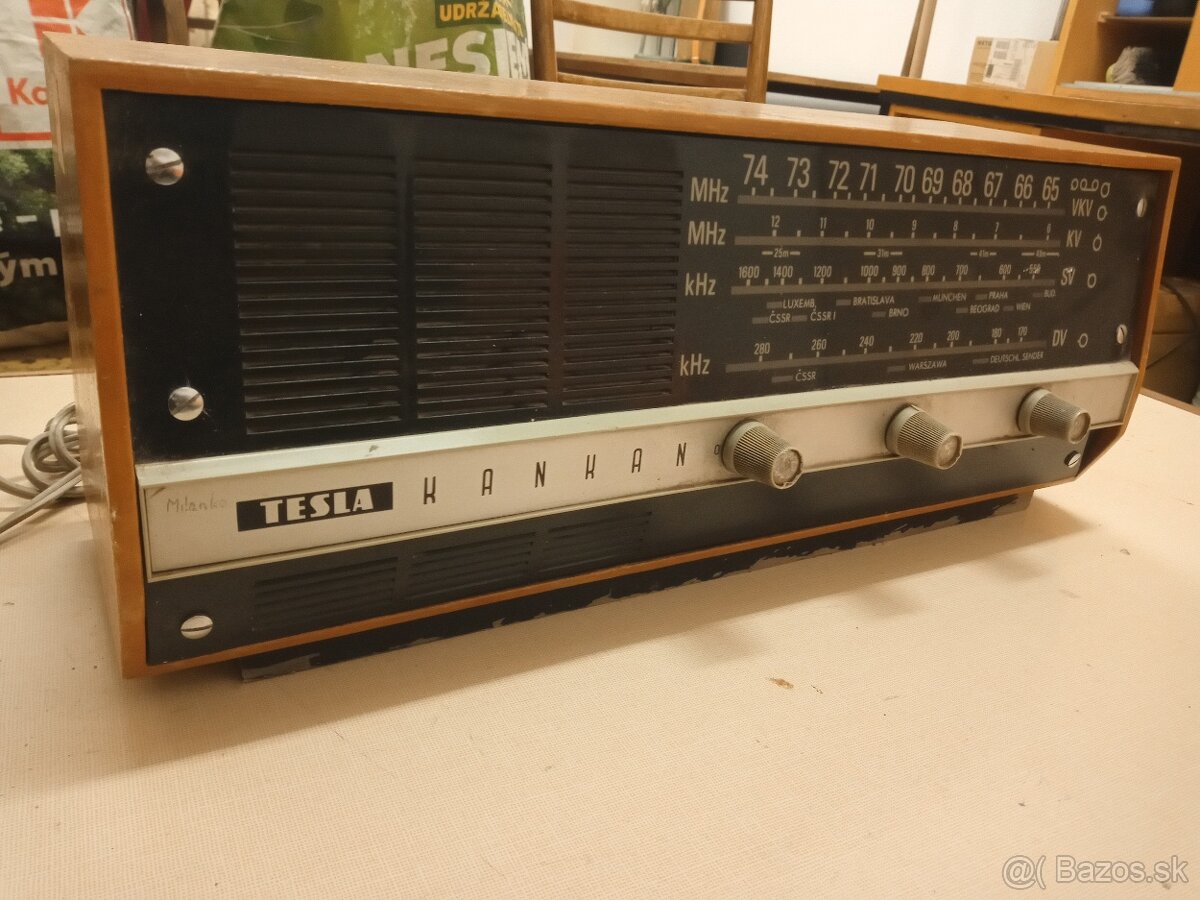 Predám rádio Tesla Kankan