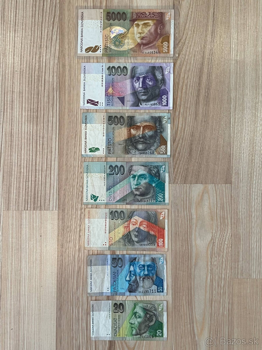 Slovenské bankovky (1993 - 2008 )