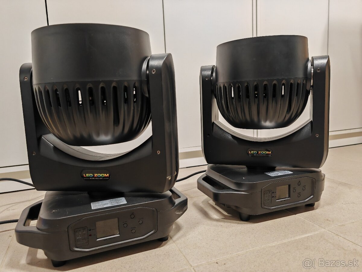 LED hlava 19x15 watt zoom + ring