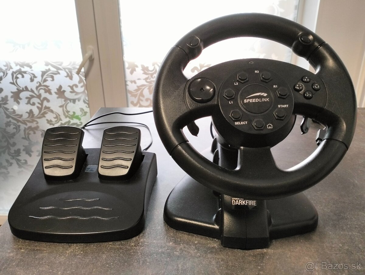 Volant s pedálmi pre PS3, PC