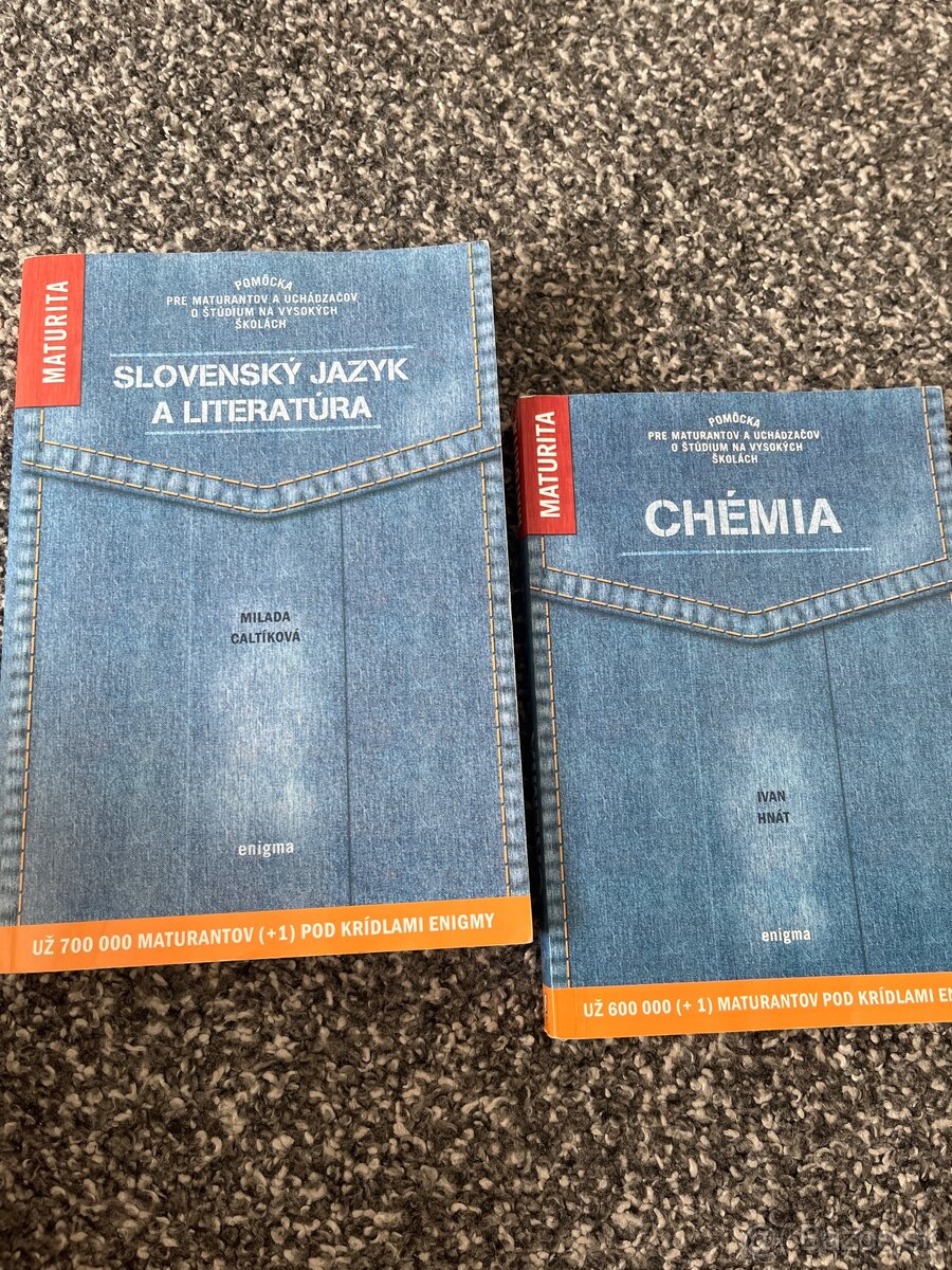 Maturita knihy - Slovenský jazyk a literatúra, Chémia