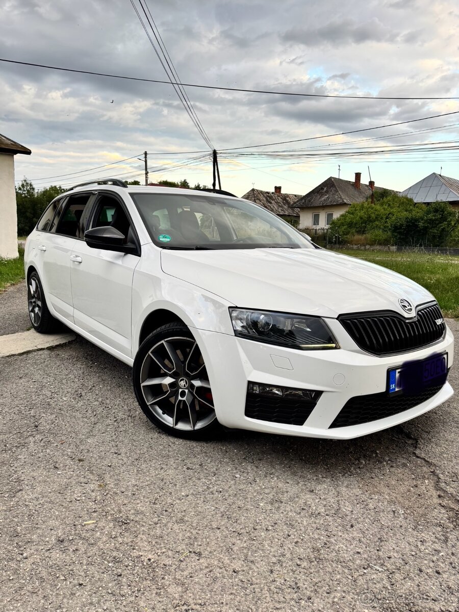 Predám Škoda Octavia III RS 2.0 TDI 159 kW – limitovaná edíc