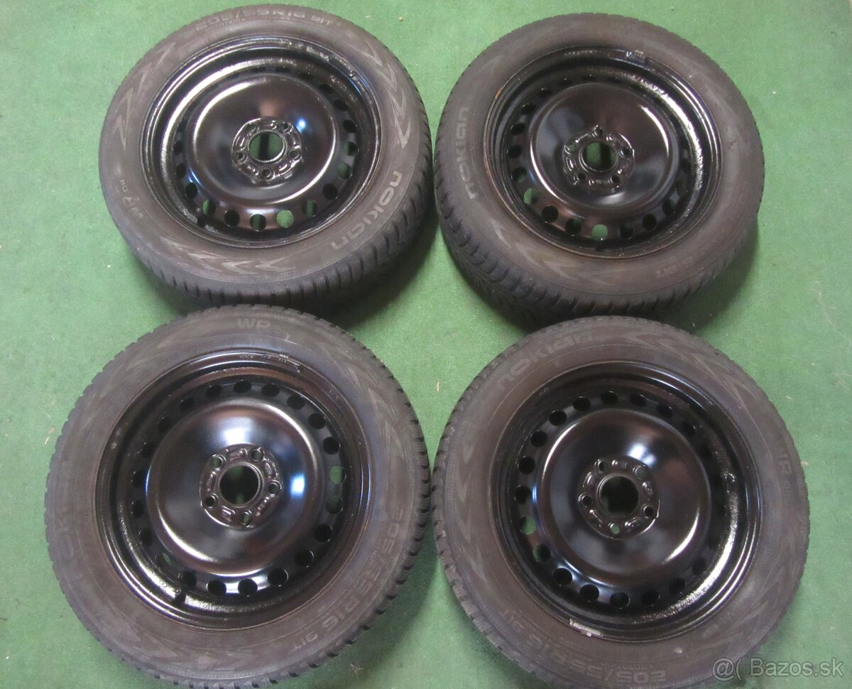 R16 Zimná sada FORD rozteč 5x108 205/55R16 NOKIAN
