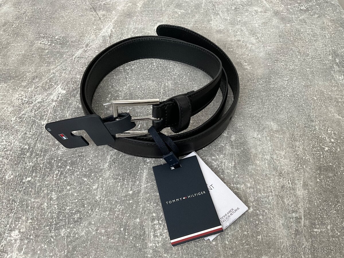 Pánsky kožený opasok Tommy Hilfiger NOVÝ