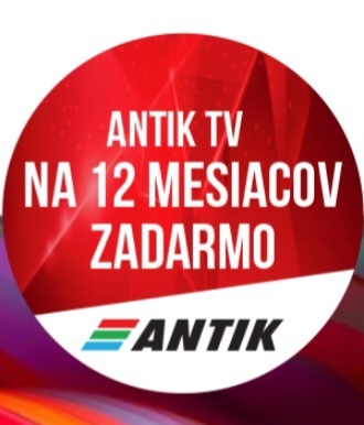 Antik Tv kupon 12 mesacne predplatne TV