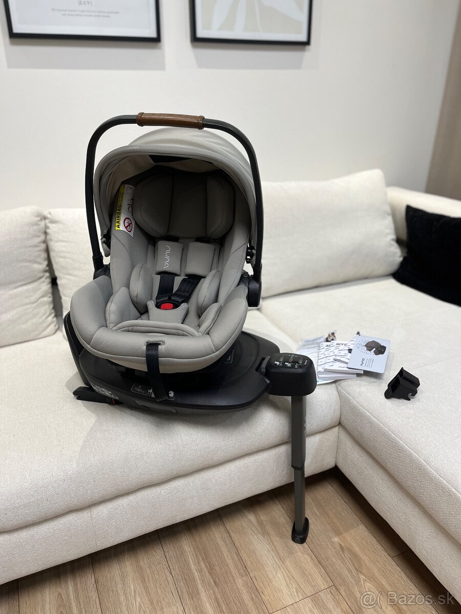 Polohovatelne vajicko nuna arra next s bazou isofix