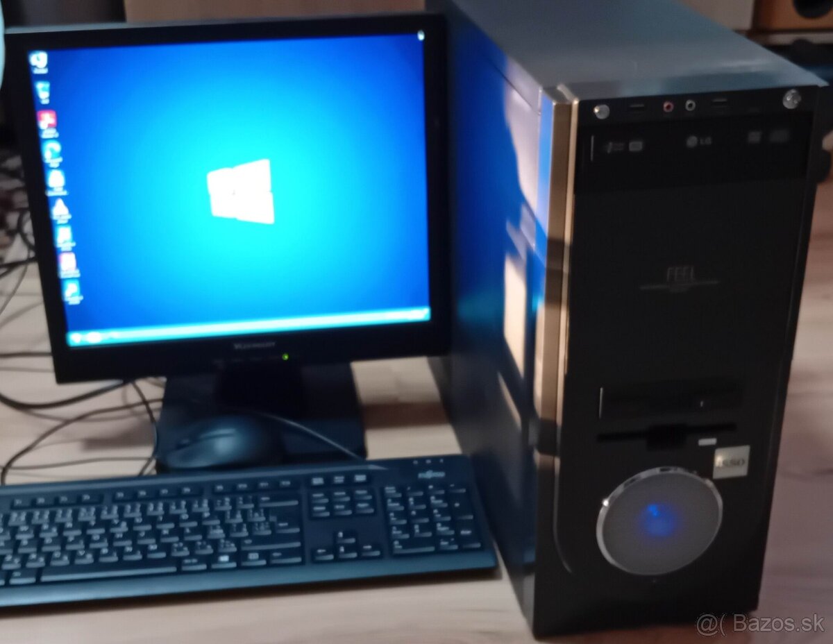 starší PC na internet, dokumenty, hry, pre nenáročného