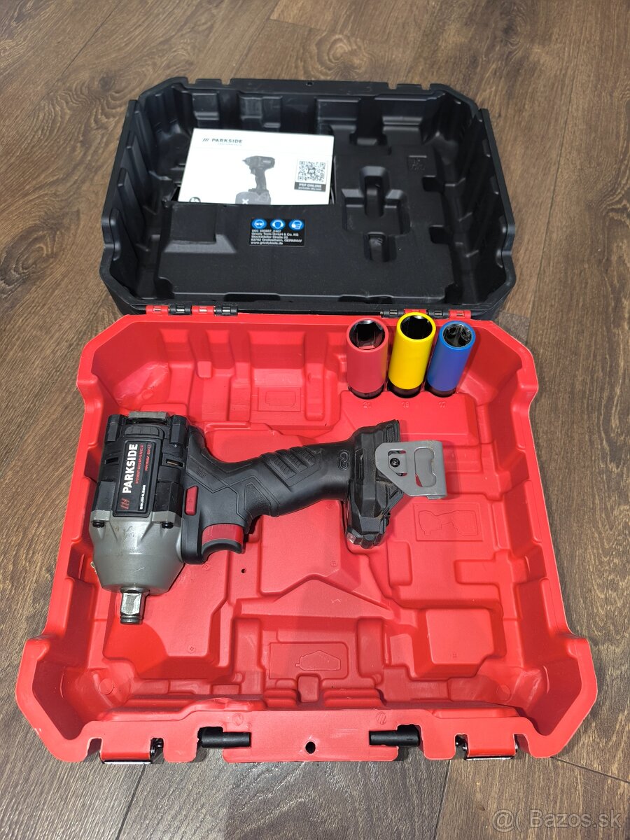 Parkside ppdssa 20-li a1 ( rázový uťahovák ) 600NM