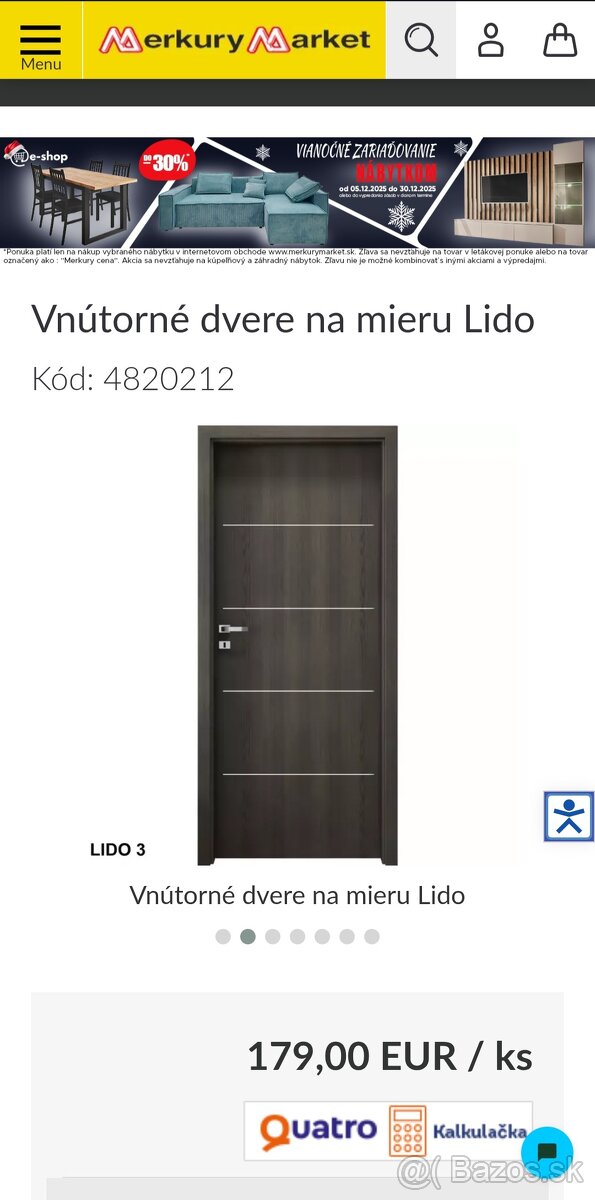 Vnútorné dvere Lido 3