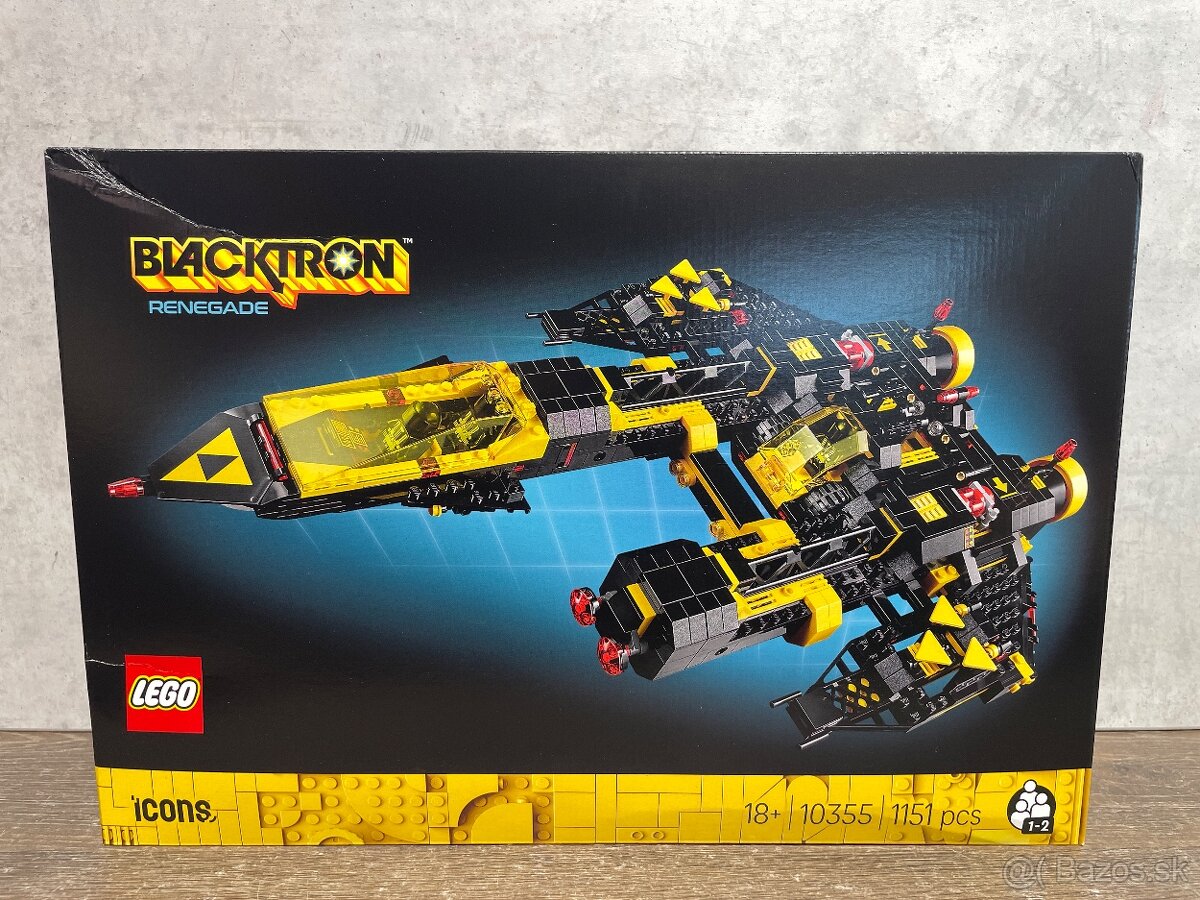 LEGO Icons 10355 Blacktron Renegade