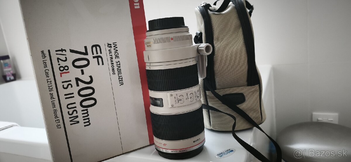Objektív Canon EOS 70-200mm 1:2.8L IS II USM