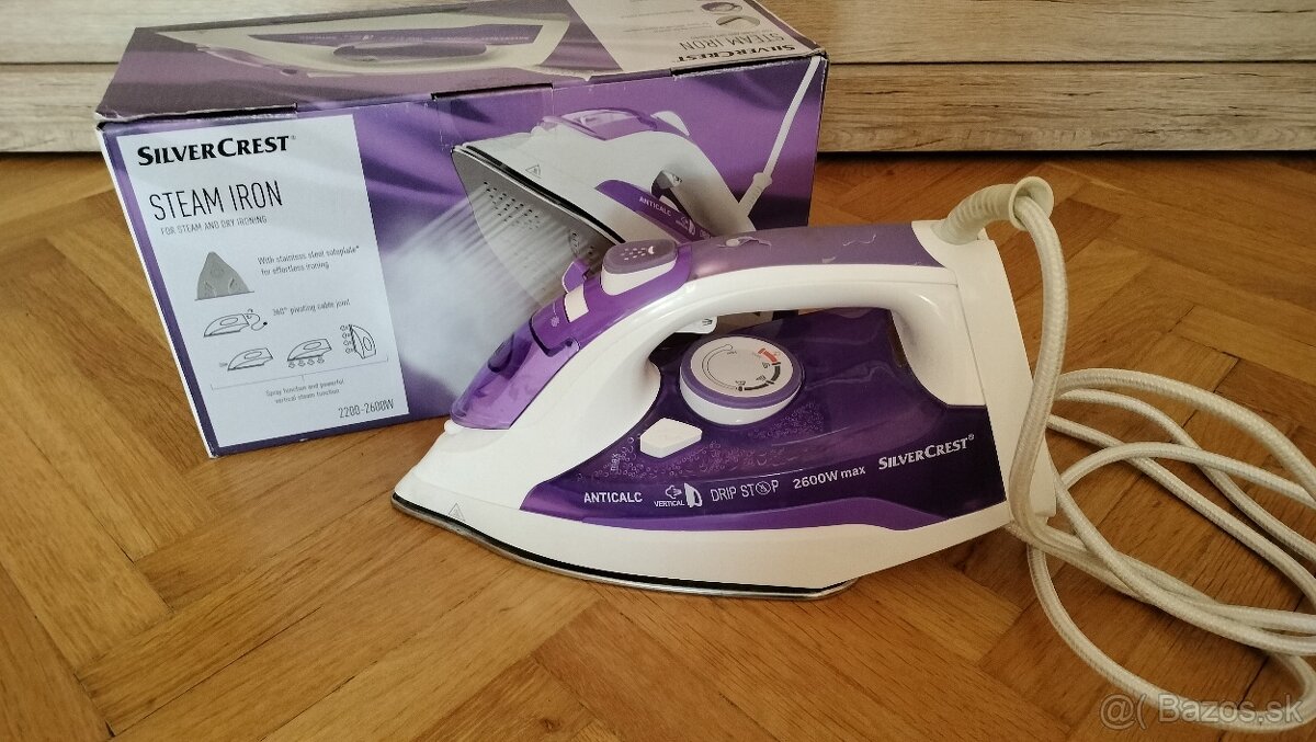 Žehlička Silver Crest