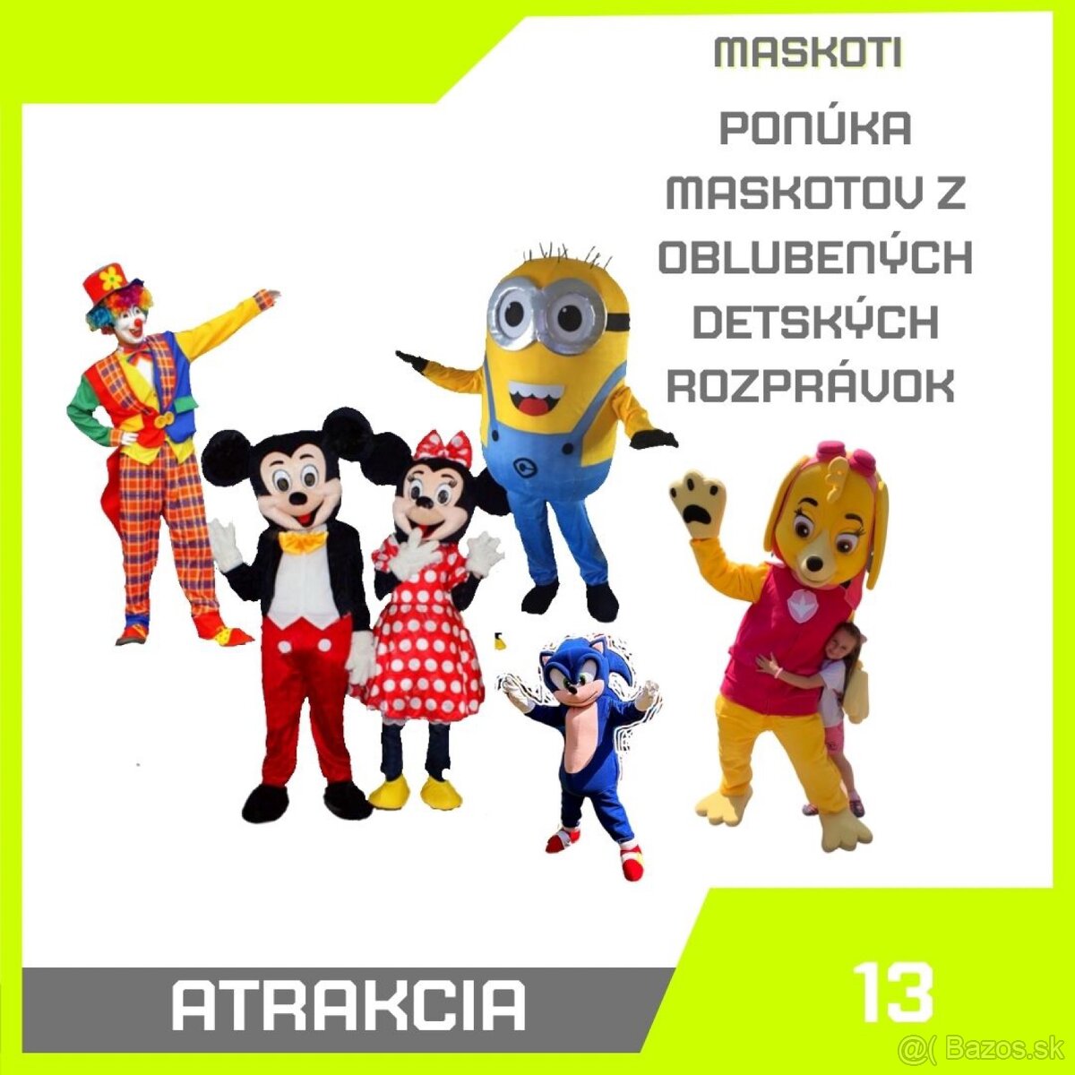Prenájom Skákacich hradov
