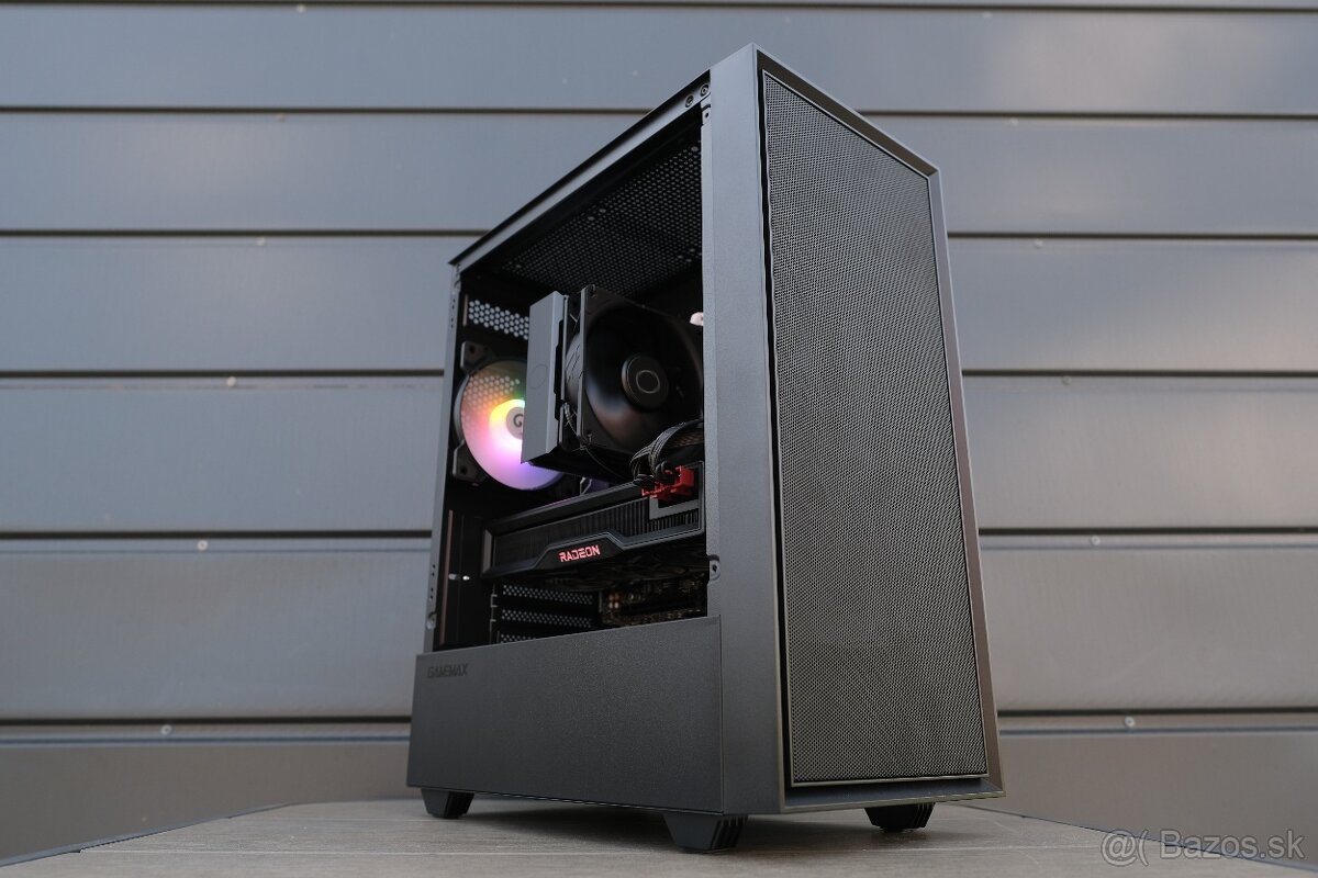 Herný PC, Ryzen 7 9700X, RX 6950XT, 48GB RAM, SSD, 24m