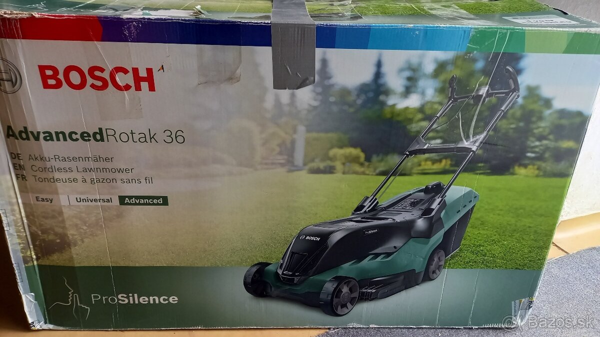 AKU kosačka Bosch