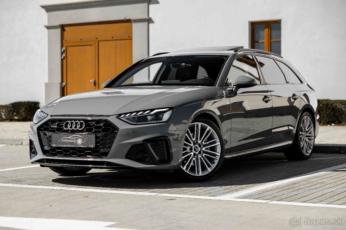 Audi A4 Avant 2.0 TDI QUATTRO 3x S-Line + odpočet DPH