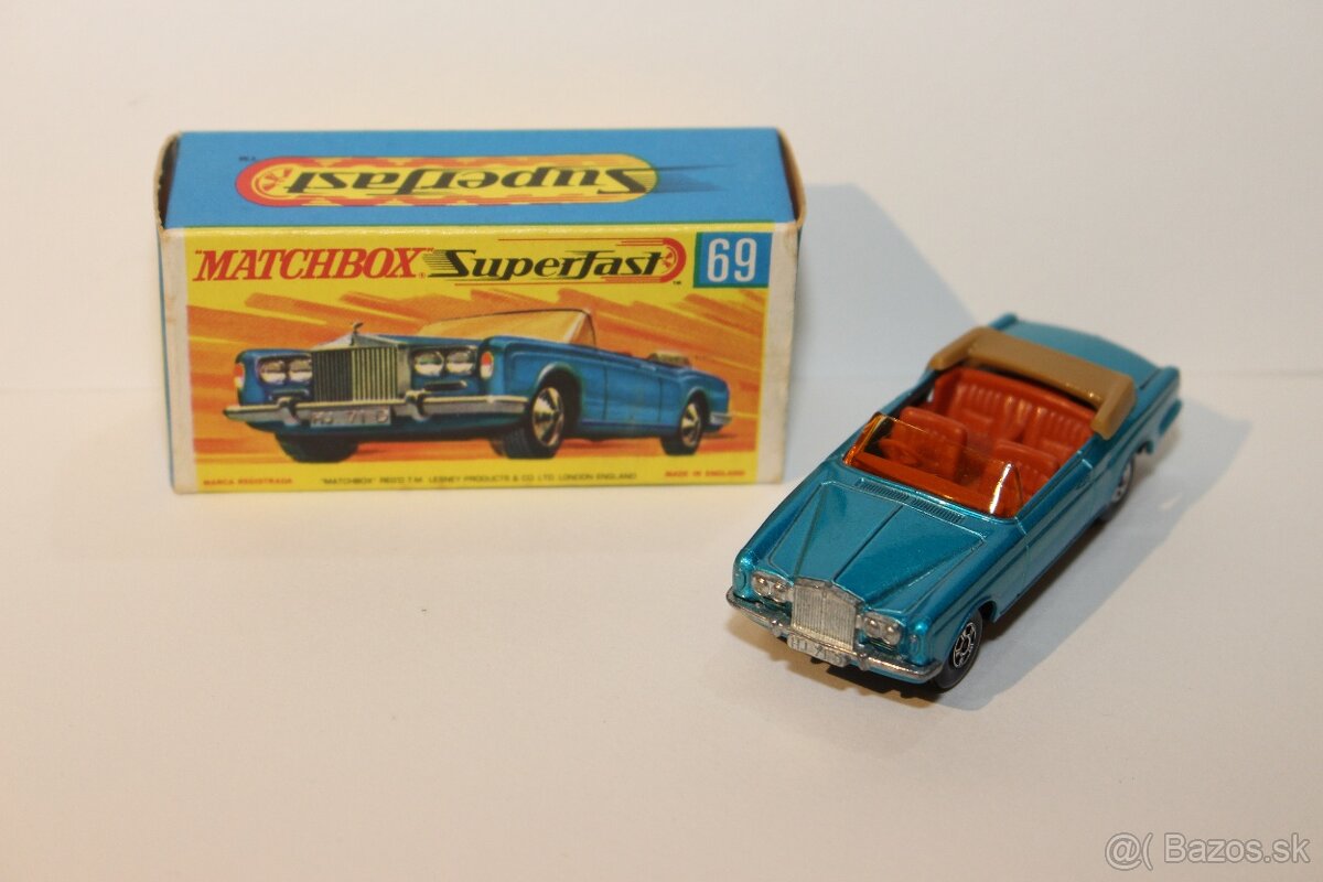 Matchbox SF Rolls Royce silver shadow
