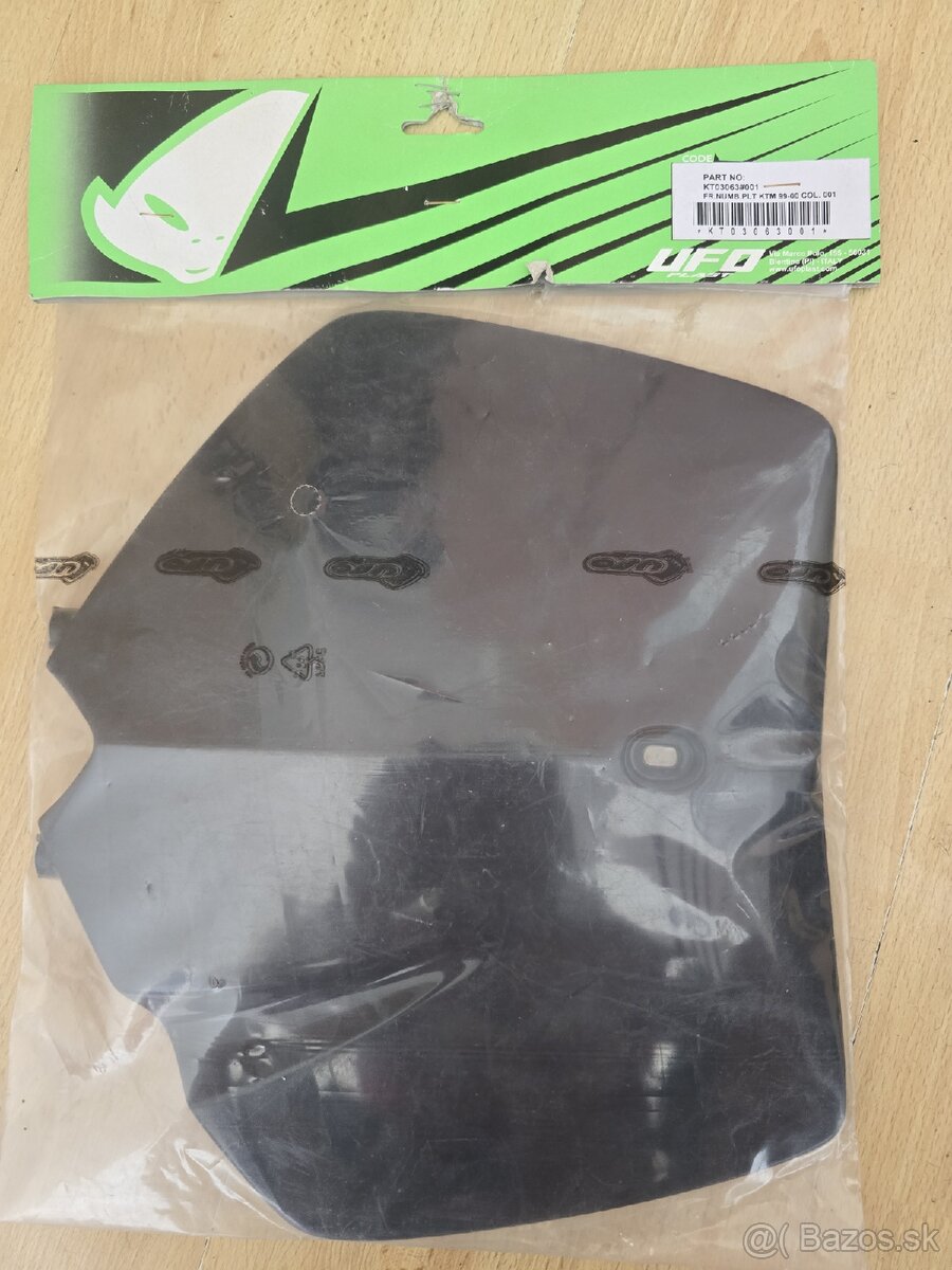 UFO Tabuľka predná KTM