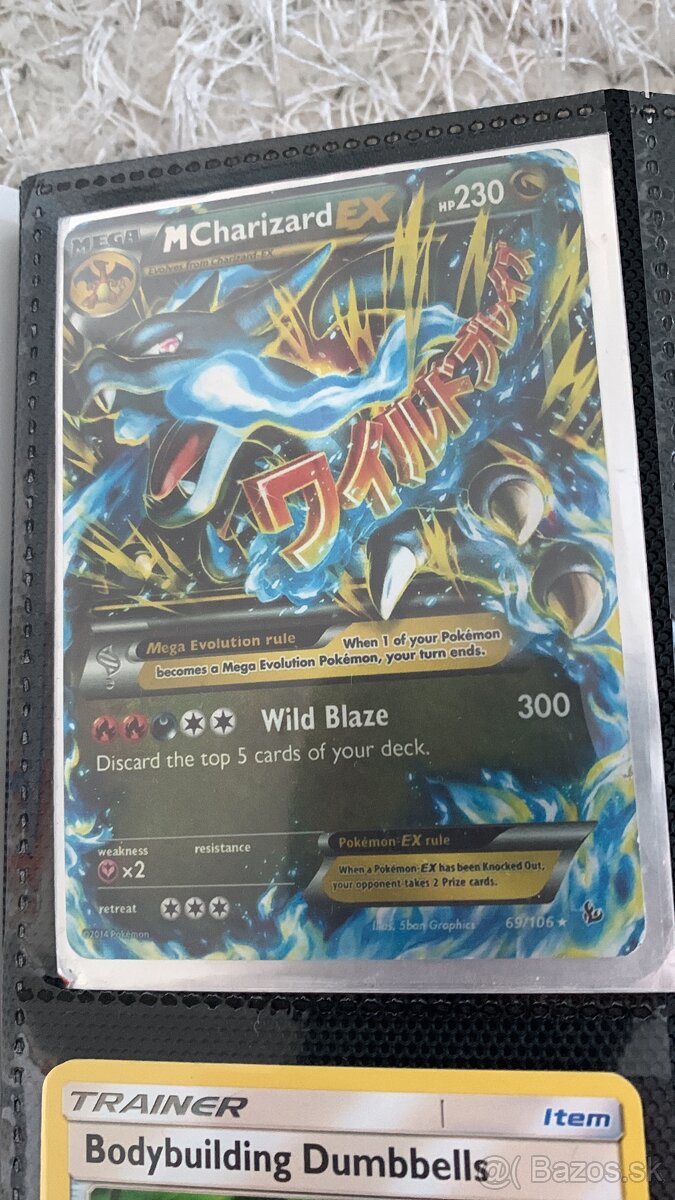 Pokémon karta Mega Charizard ex 2014 (flashfire)