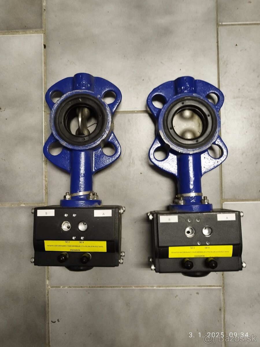 Predám pneumatický ventil EMERSON KEYSTONE F89E-003DA