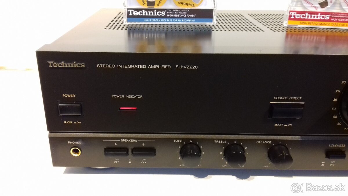 125W zosilnovac TECHNICS SU-VZ220 trieda Class A Japan =az22
