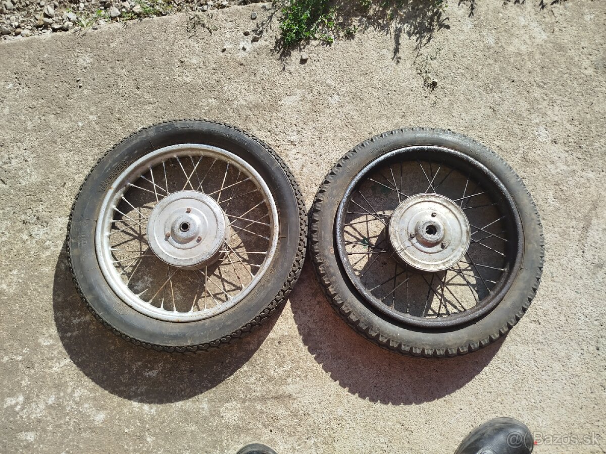 Kolesá Jawa Cž 125, 175, 250