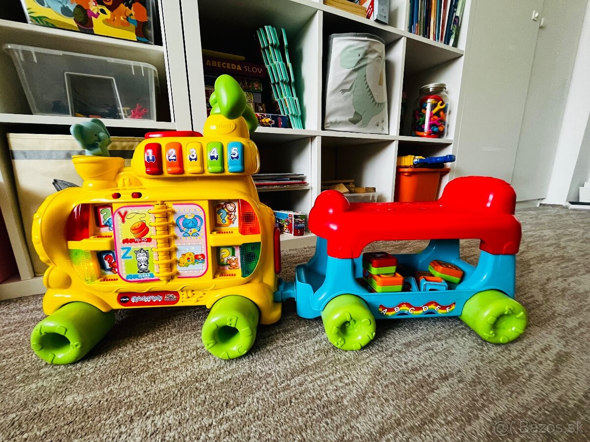 Vtech Alphabet train Hrajúci abecedný vlacik