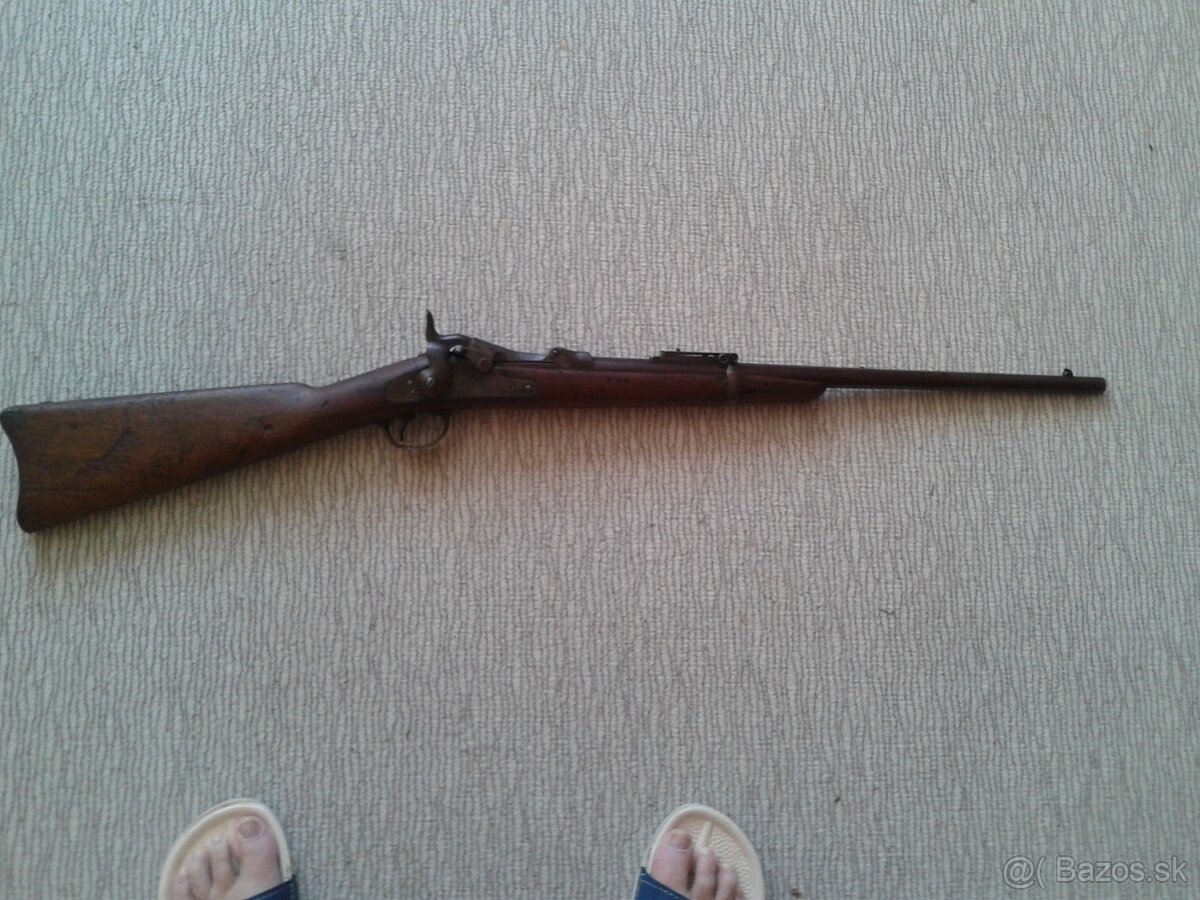 Historická zbraň Sprigfield-Trapdoor karabin 45-70
