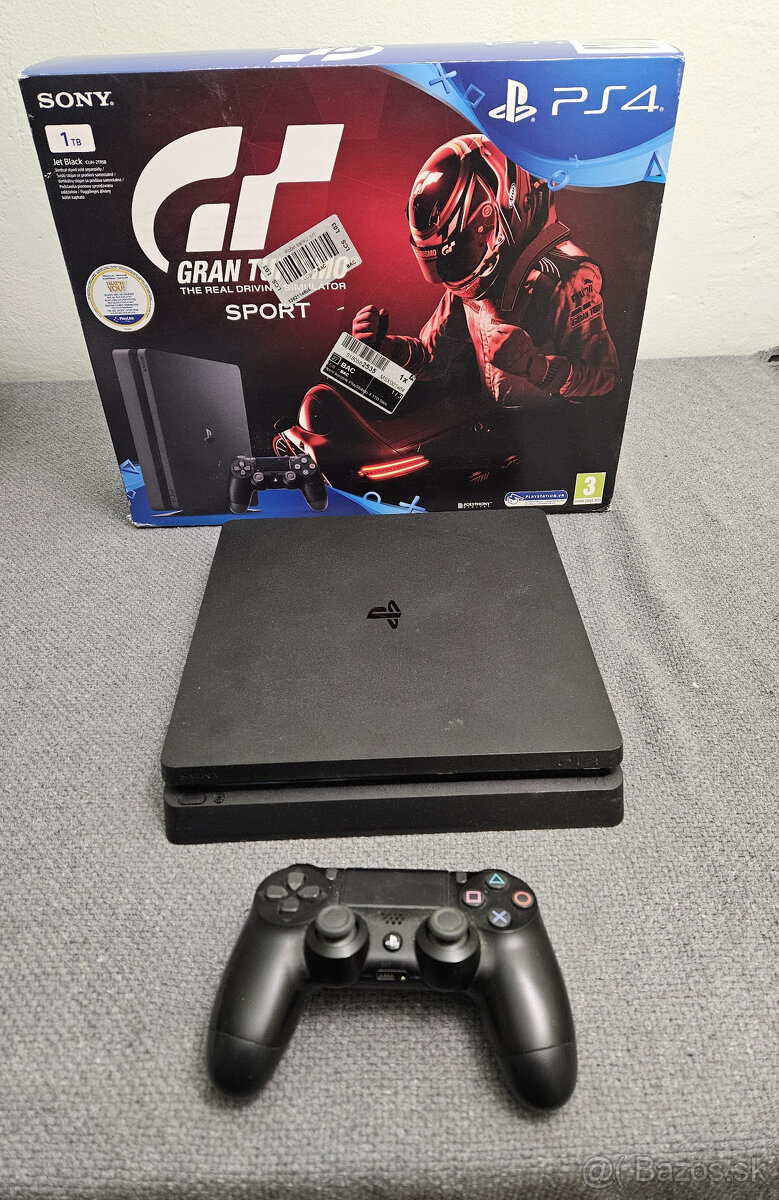 PS4 Slim 1 TB jailbreak 9.00 (hry podla vyberu)