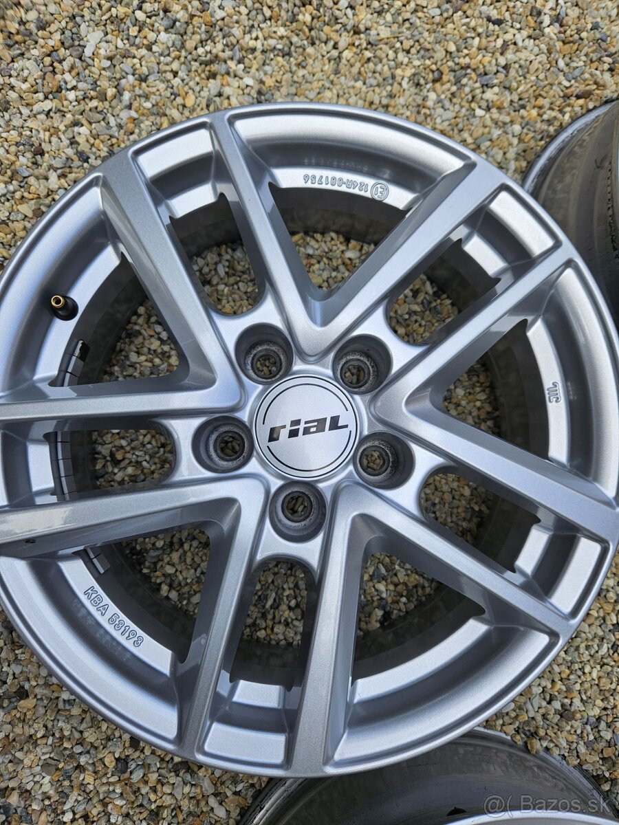 Atraktívne, nemecké disky RIAL - 5x112 r17