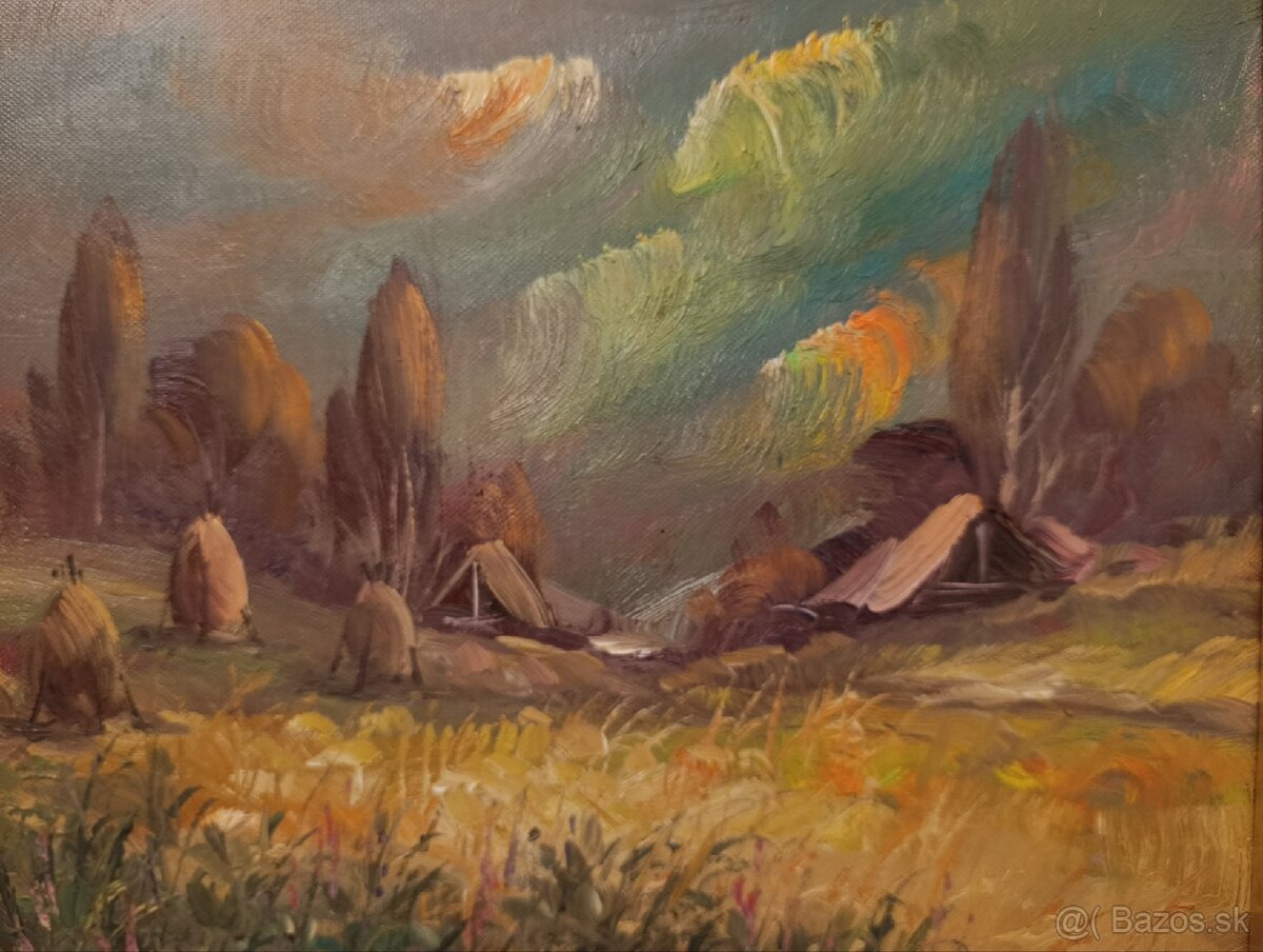 Olejomaľba Vladimír Semančík