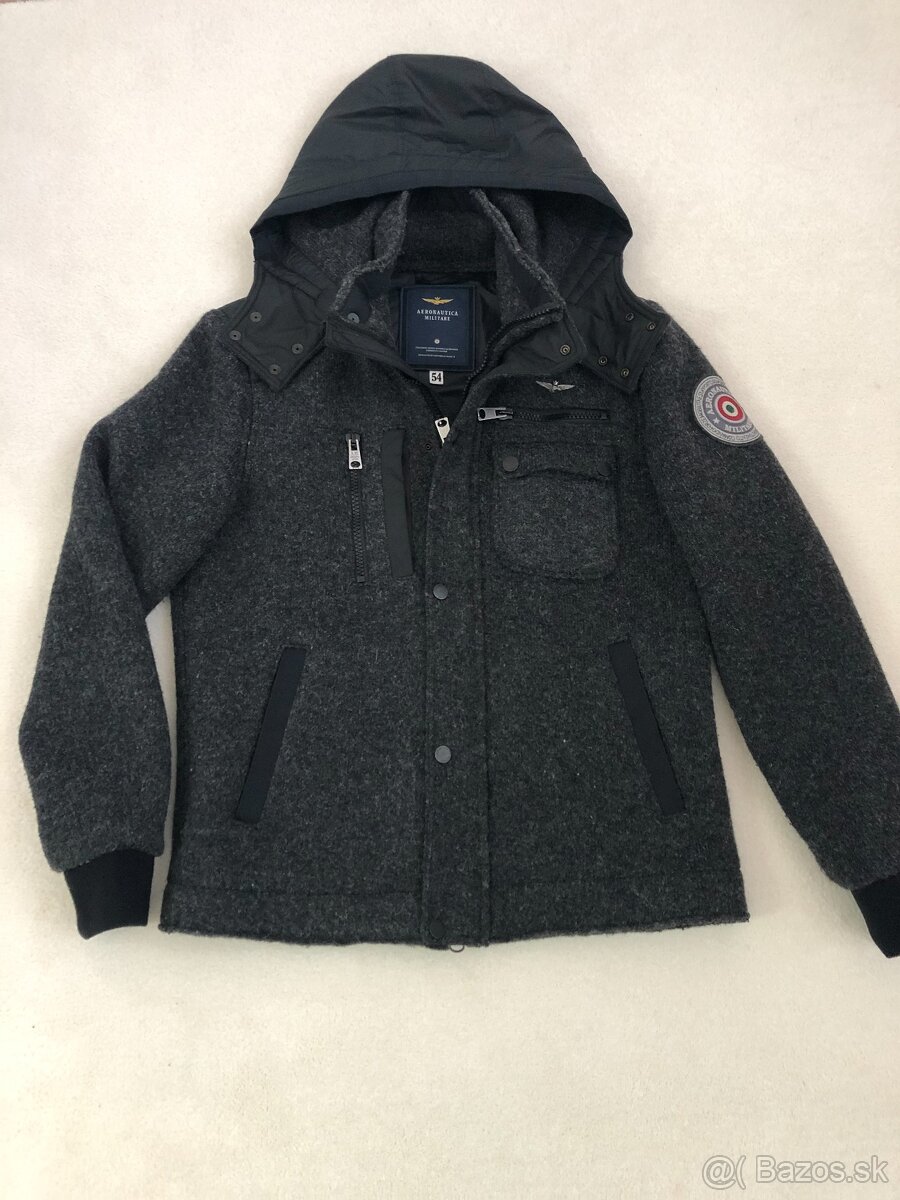 AERONAUTICA pánsky kabát, veľ. 50-52/XL