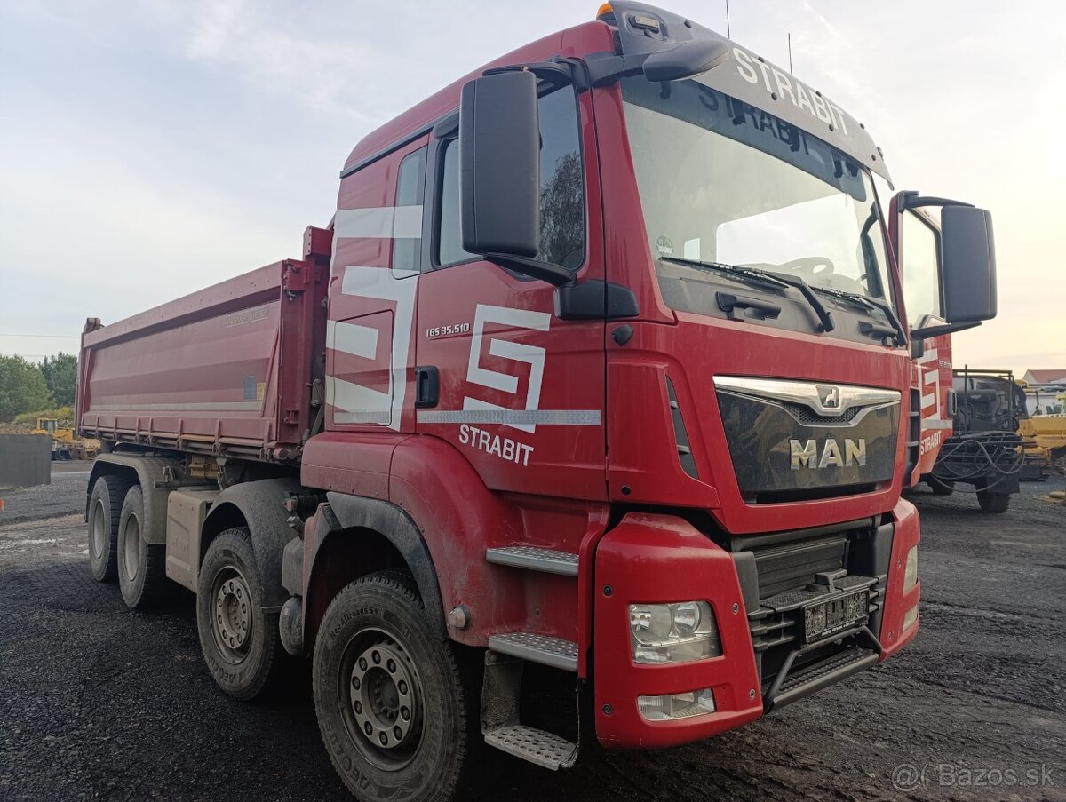 Třístranný sklápěč MAN TGS 35.510