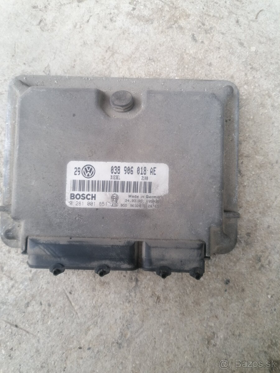 Riadiaca jednotka VW golf IV 1.9tdi 66kw.