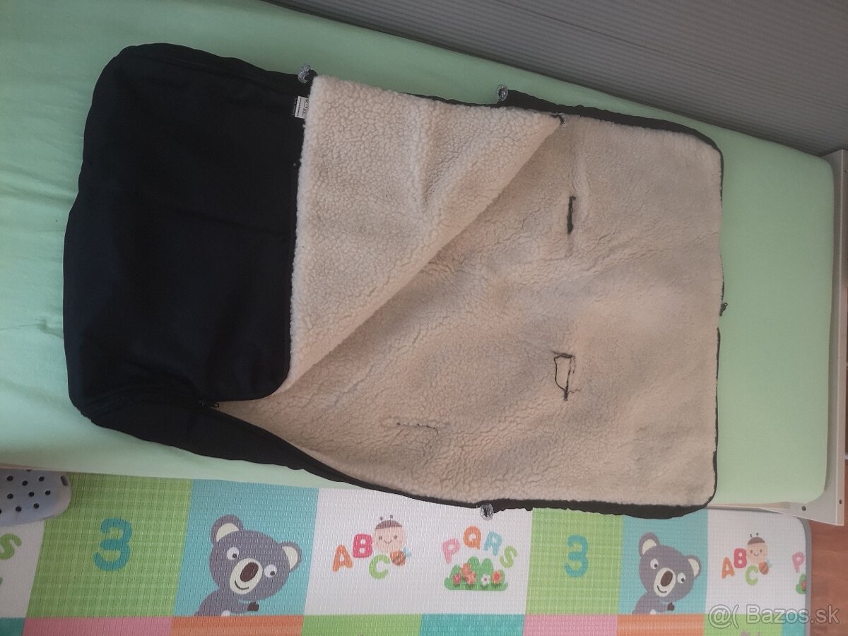 Detský fusak s ovčou vlnou Merino