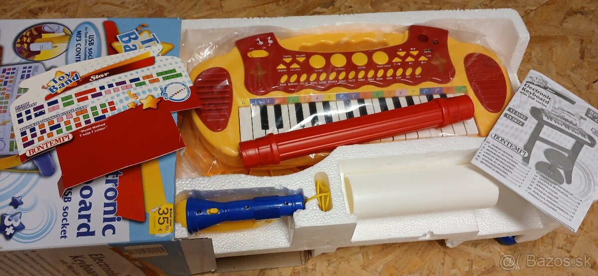 Detský elektrický klavír