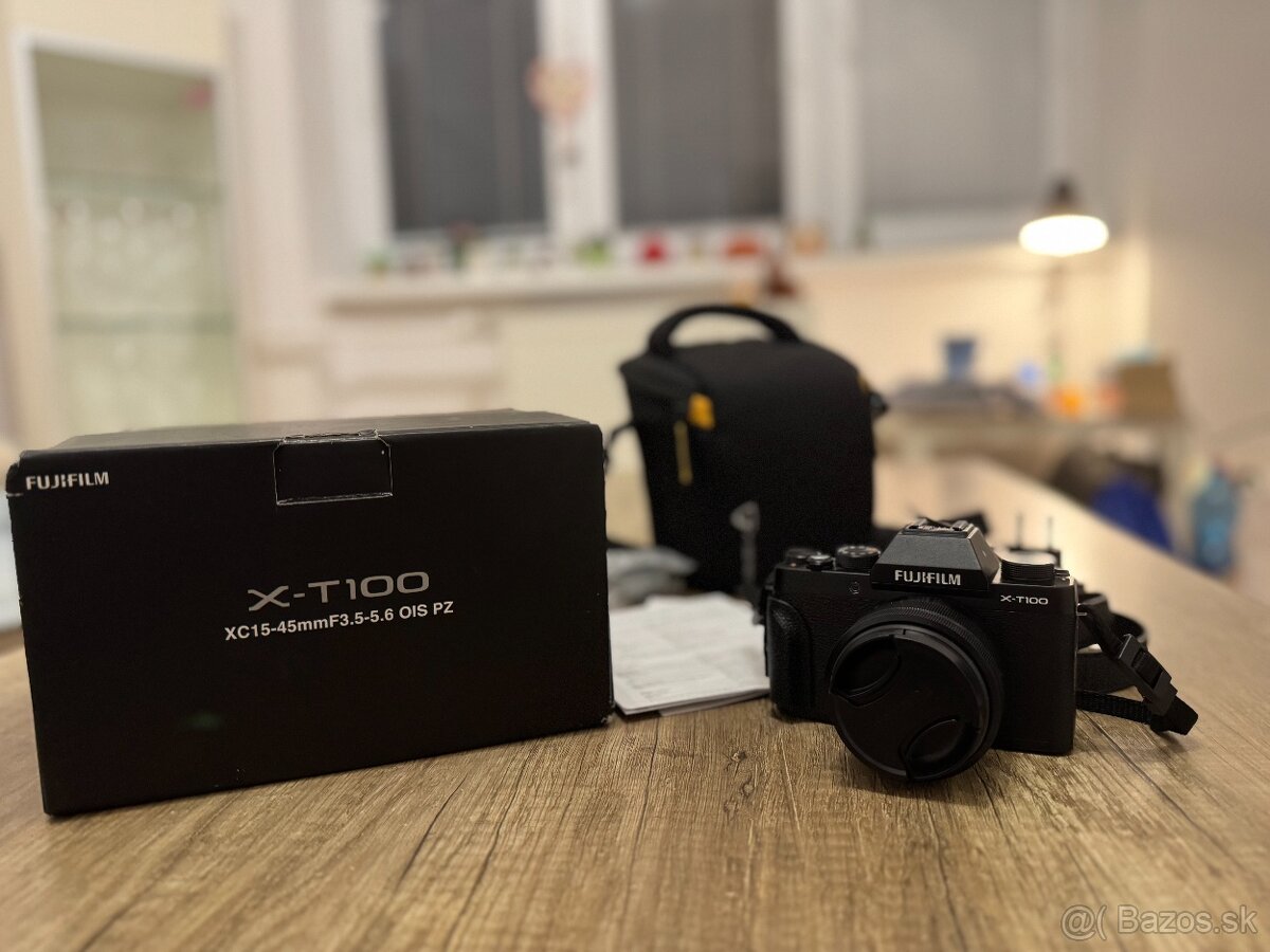 Fujifilm X-T100 + príslušenstvo
