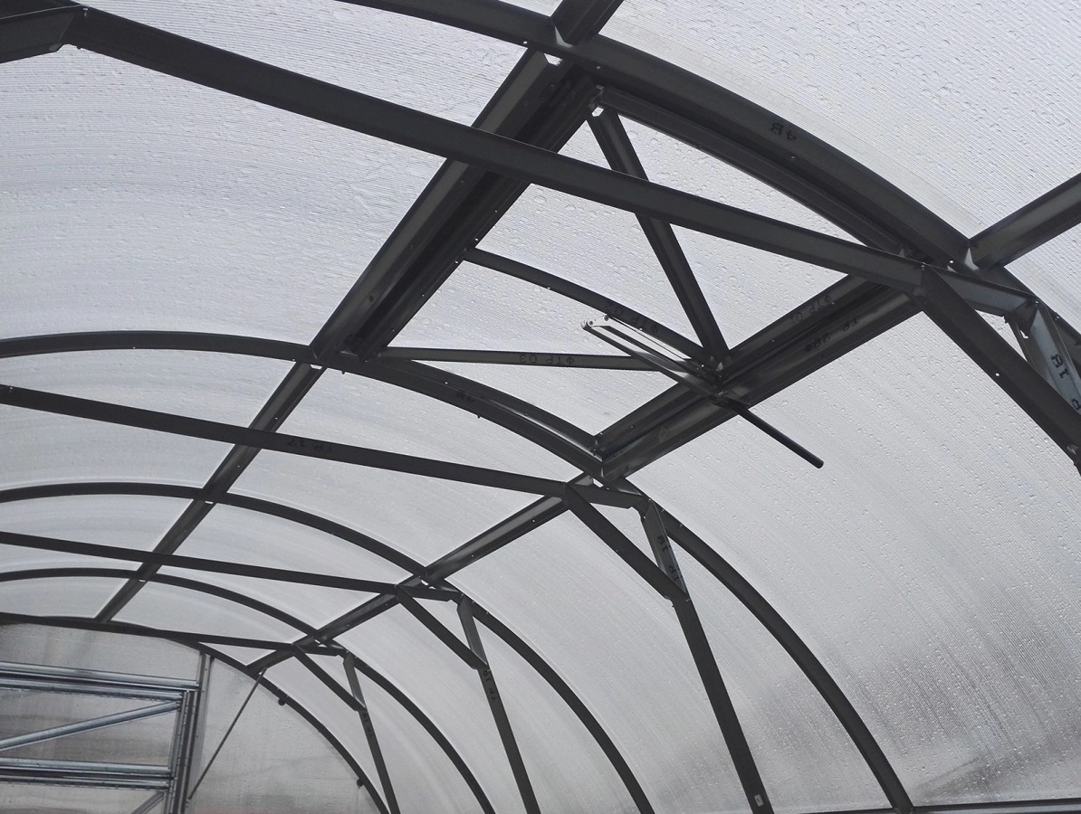 Automaticke vetracie okno sklenika