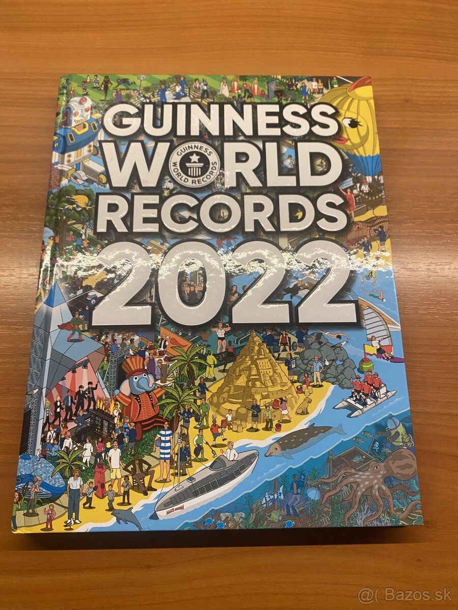 Predam Guinnessovu knihu rekordov 2022 - v cestine