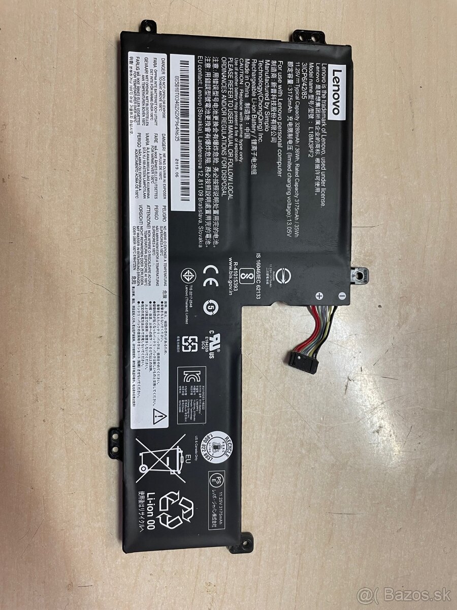 Bateria do notebooku  Lenovo IdeaPad L340 15iWL,