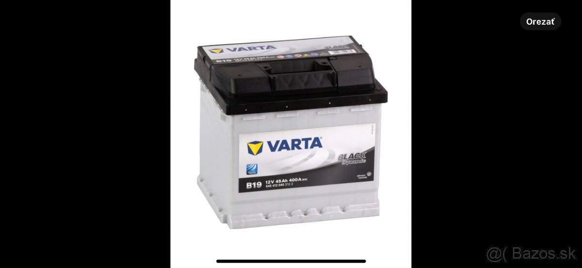 Autobateria Varta 45Ah 400A