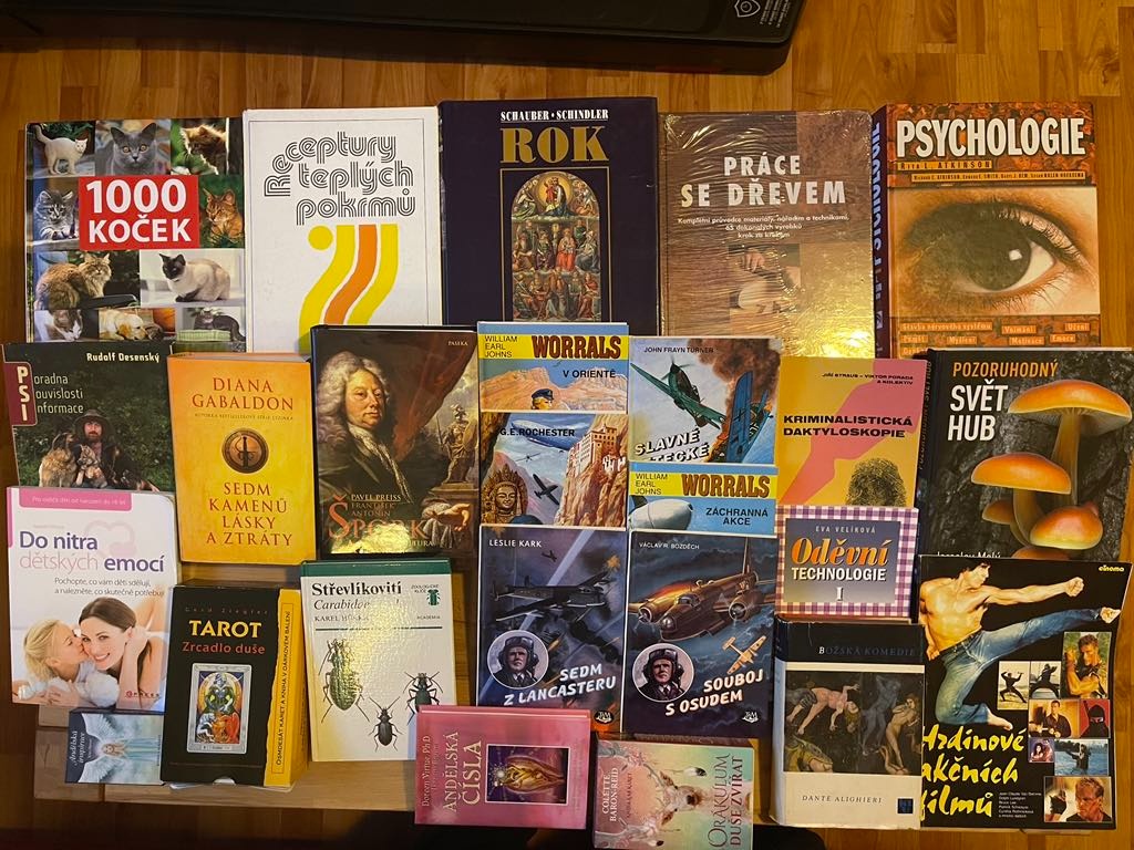 Příběh umění,Saudek,Psychologie,tarot,Verne,paleontologie at