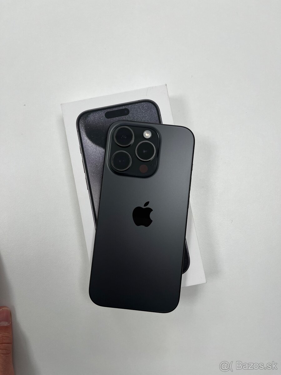 iPhone 15 Pro 128GB Black Titanium