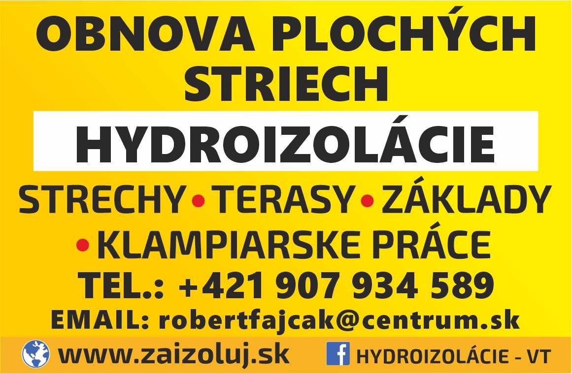Hydroizolácie