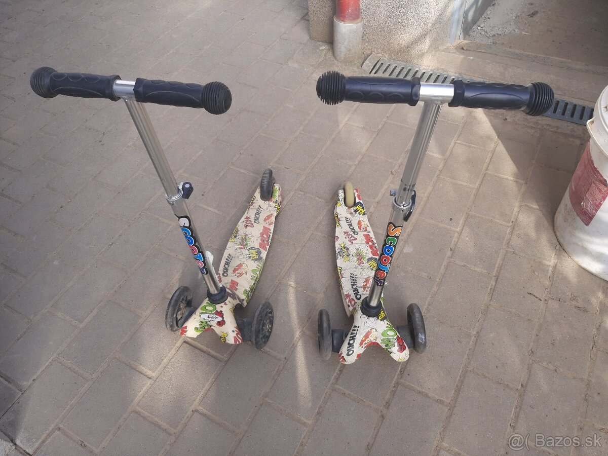 Predám detské kolobežky - 2 kusy