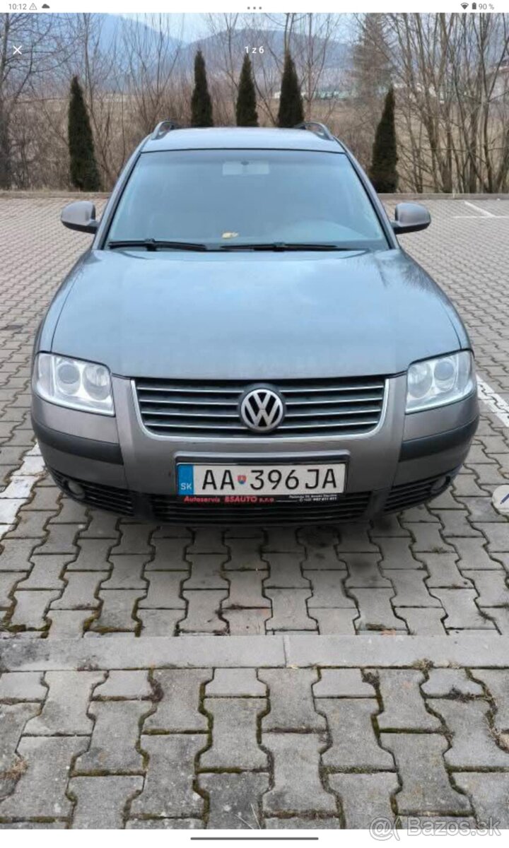 Volkswagen Passat B5.5 1.9 TDI 74 kW