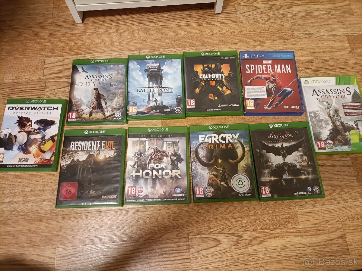 Xbox one a playstation hry